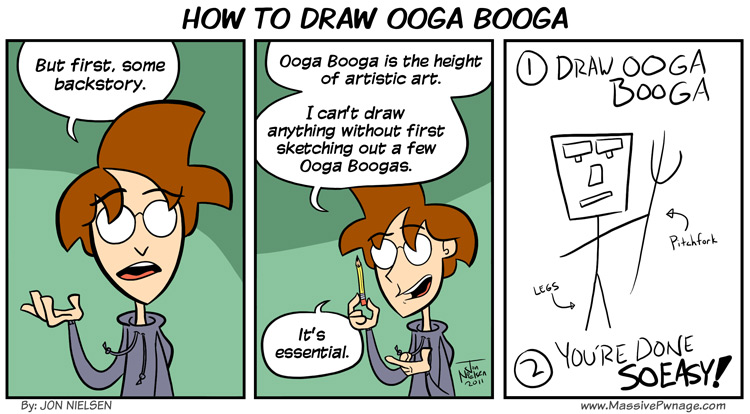 How to Draw Ooga Booga